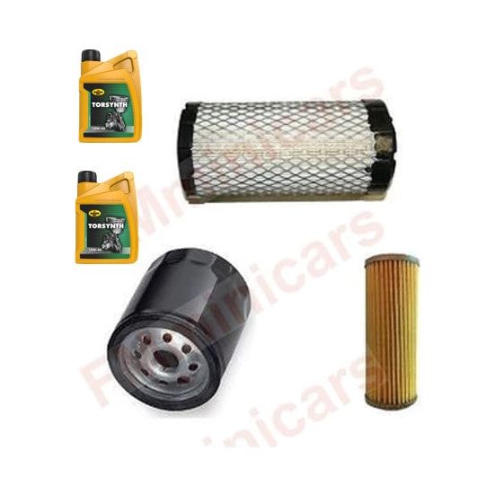 Wartungspaket + 2L Motoröl, 2TNE68 Ölfilter Luftfilter Dieselfilter Yanmar(Microcar/Chatenet)