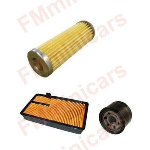 Maintenance package Aixam Z402 Oil filter Air filter Diesel filter Kubota