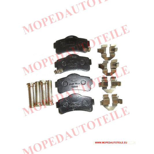 Brake pad repair kit, front for Aixam from 2010,JDM,Bellier,Chatenet