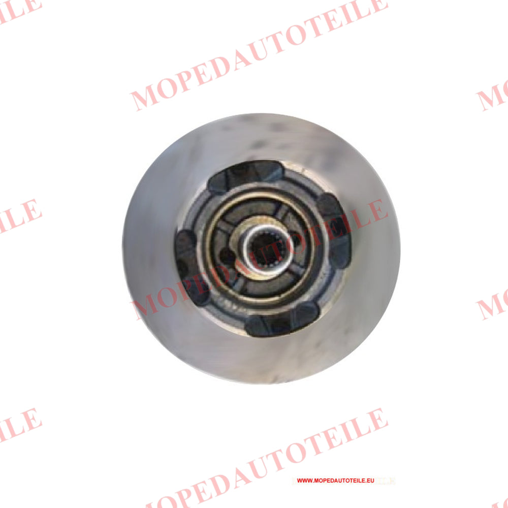 Brake disc+wheel hub front, Microcar(Virgo 1/2/3) 170MM