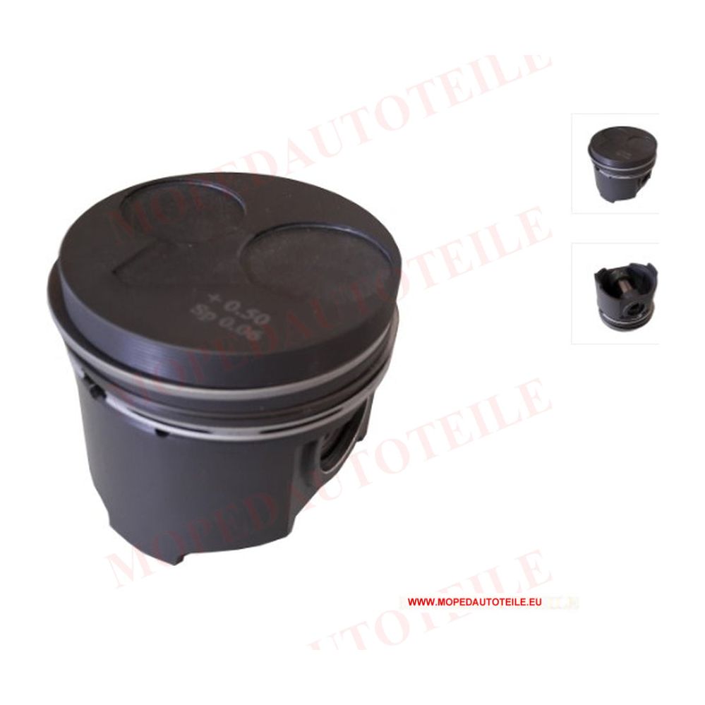 Pistons and piston rings Aixam/Kubota Z402 +0.50