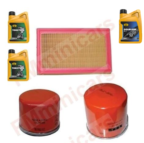 Wartungspaket + 2L Motoröl(10W40)+ 1L Getriebeöl(80W90), Lombardini Focs LWD 502(505)Ölfilter Luftfilter Dieselfilter