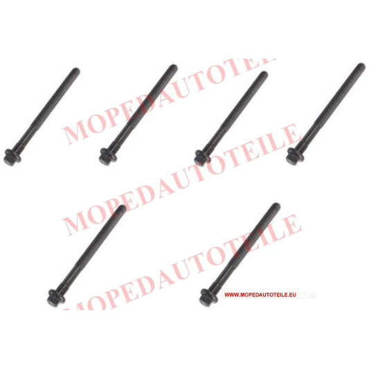Head screws 6X (set) Ligier, Microcar, Chatenet, Lombardini LWD502