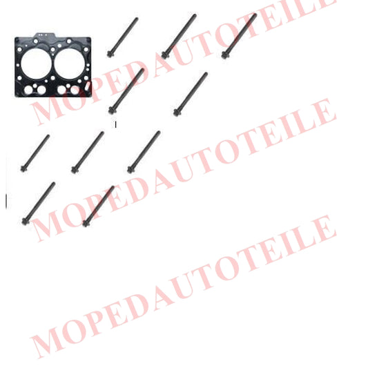 Head gasket + head bolts Yanmar, Microcar/Chatenet/JDM