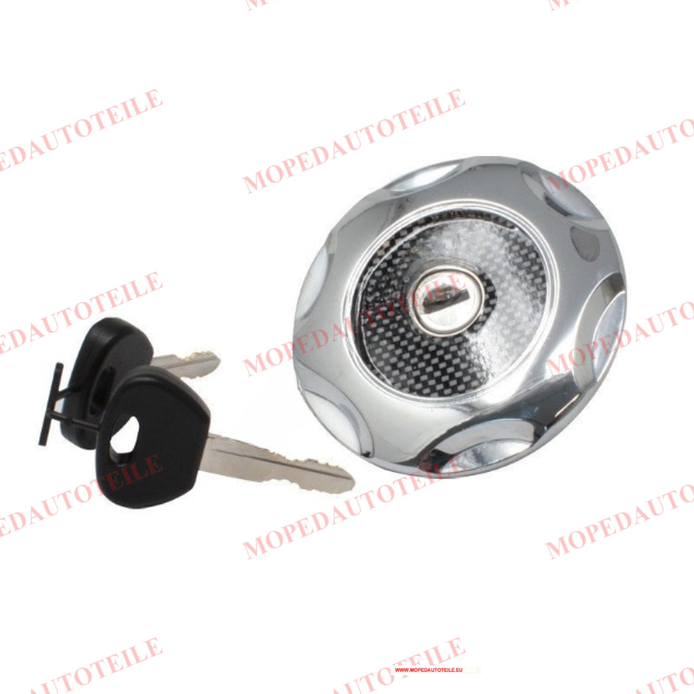 Fuel cap with key