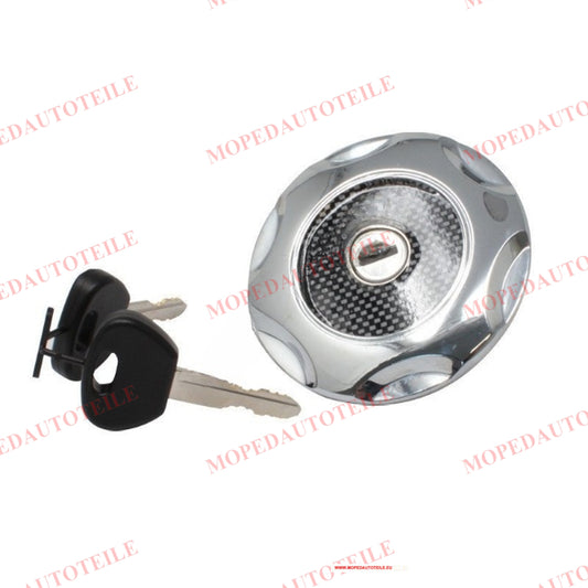 Fuel cap with key
